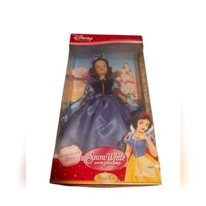 Vintage Disney Snow White Porcelain Doll - Blue Dress